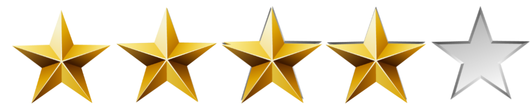 Difficulty = 4 out of 5 stars